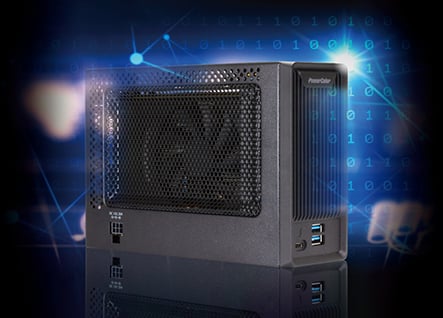 PowerColor Mini Pro - Thunderbolt 3 eGFX Enclosure for macOS High Sierra,  Installed RX 570 Graphics Card Inside eGPU - Newegg.com