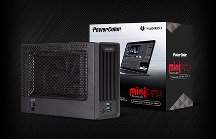 PowerColor Mini Pro - Thunderbolt 3 eGFX Enclosure for macOS High Sierra,  Installed RX 570 Graphics Card Inside eGPU - Newegg.com