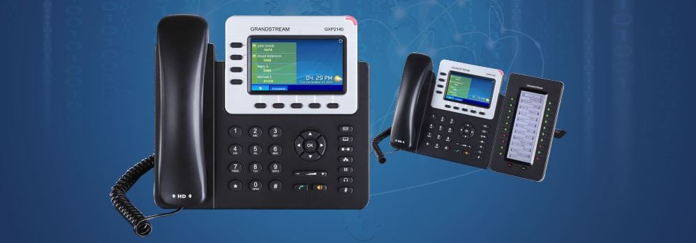 GRANDSTREAM GXP2140 HIGH-END IP PHONE 4 SIP - Newegg.com