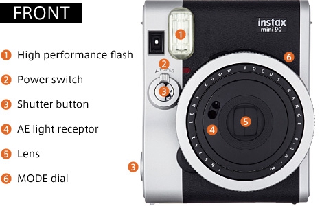 Fujifilm Instax Mini 90 Neo Classic - Newegg.com