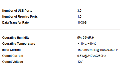 specification