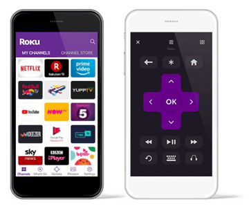 The free Roku mobile app