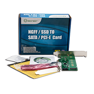 Syba SI-PEX50065  M.2 (NGFF)  & SATA III RAID 0/1 to PCI-E x1 Card