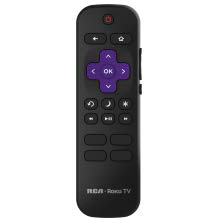 The Roku TV remote