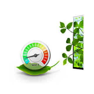 A wattage odomoter on top of a leaf next to a plant growing out of a screen