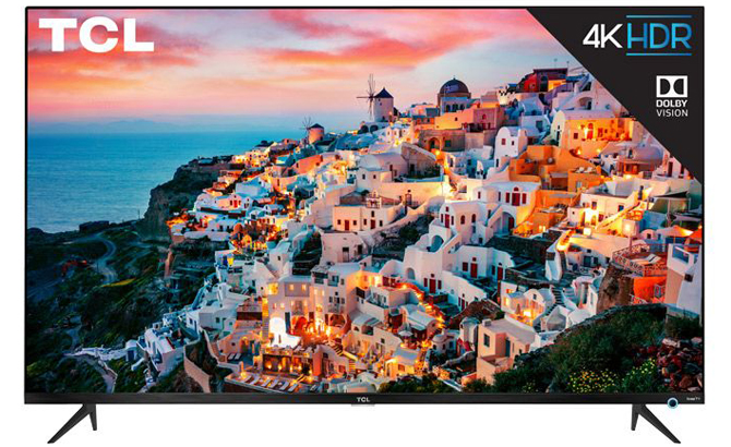 TCL 43S525 43 inch 5 Series 4K Roku Smart UHD TV Facing forward