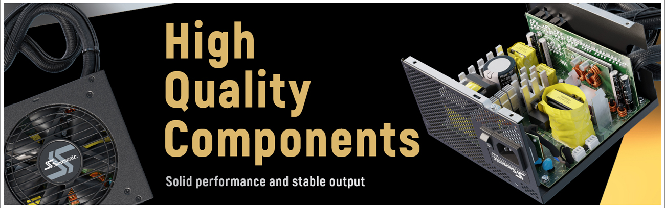 Seasonic FOCUS Semi-Modular Power Supply internal structure