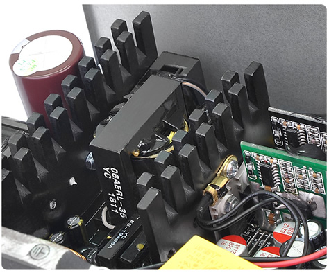 High Quality Japanese Main Capacitor close-up