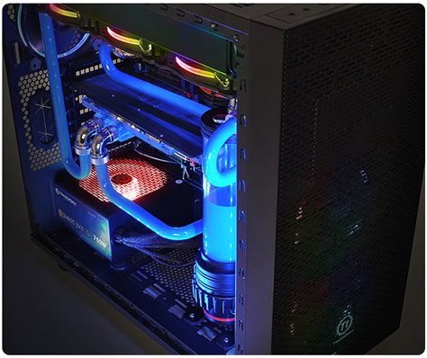 Thermaltake Toughpower GX1 RGB Lighting Internal structure Demonstration