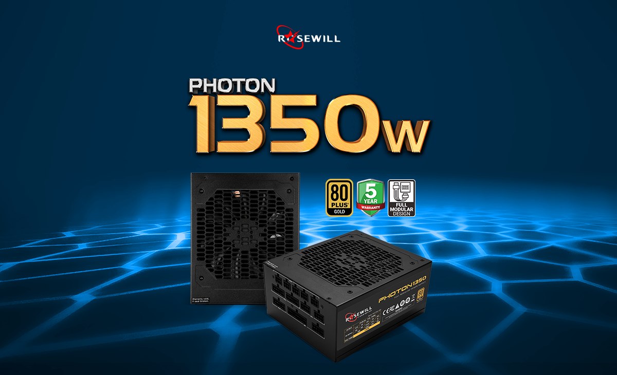 Rosewill Computer Gaming Power Supply, Fully Modular 80 PLUS Gold