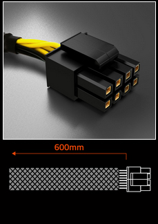 GIGABYTE P650B Power Supply