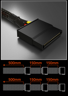 GIGABYTE P650B Power Supply