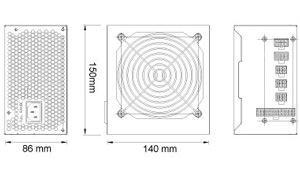 SILVERSTONE Power Supply