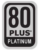 80 Plus Platinum Certified