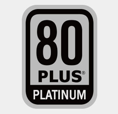 CYCLOPS X1-1200P Power Suppy 80 PLUS Platinum Certification Badge