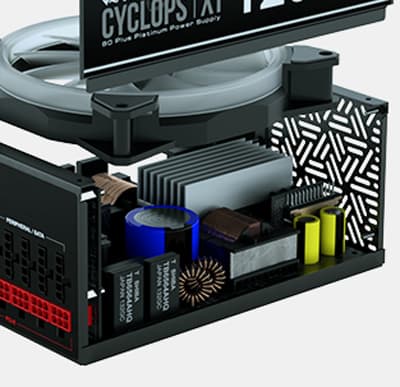 CYCLOPS X1-1200P Power Suppy Internal Workings