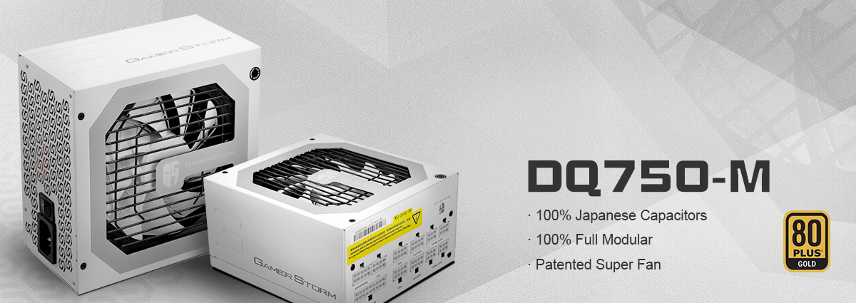 DEEPCOOL Gamer Storm DQ750-M 750W ATX12V v2.31/EPS 2.92 80 PLUS