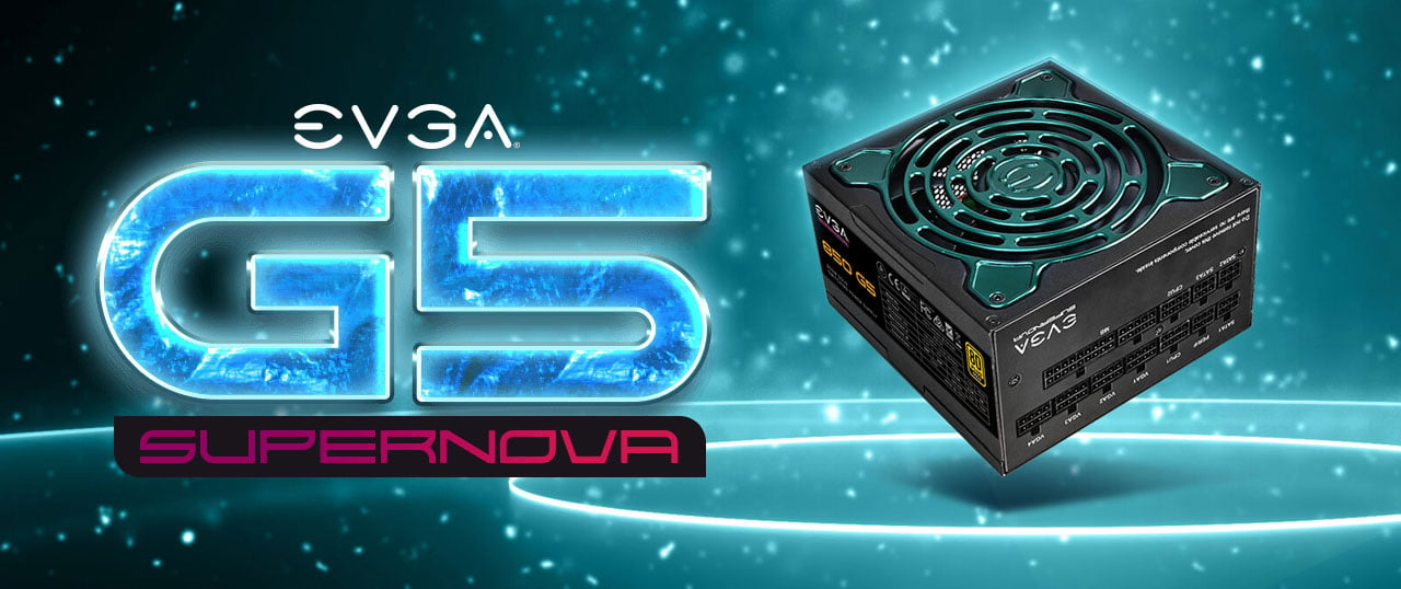 EVGA SuperNOVA 1000 G5, 80+ GOLD 1000W, 10 Year Warranty, Power Supply  220-G5-1000-X1 
