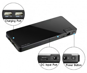 Anker 68ANHUB-B7A USB 3.0 7-Port Hub with Charging Ports (5V / 2.1A and ...