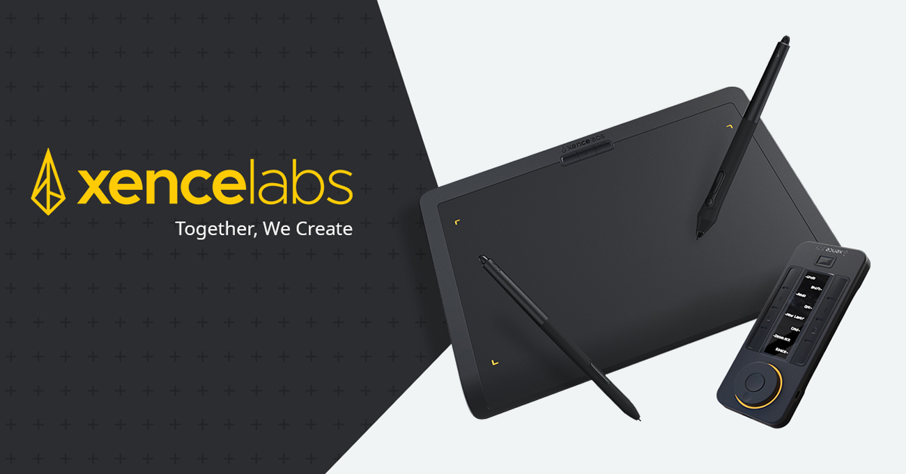 XENCELABS, Drawing Tablet, Wireless Graphic Tablet with Shortcut