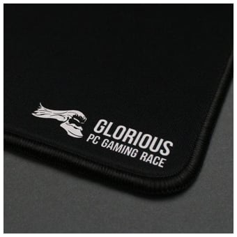 Glorious White Extended Gaming Mouse Mat - 36x11 