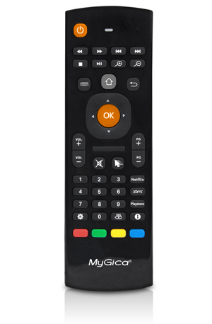 MYGICA KR-301 WIRELESS AIR MOUSE AND KEYBOARD REMOTE