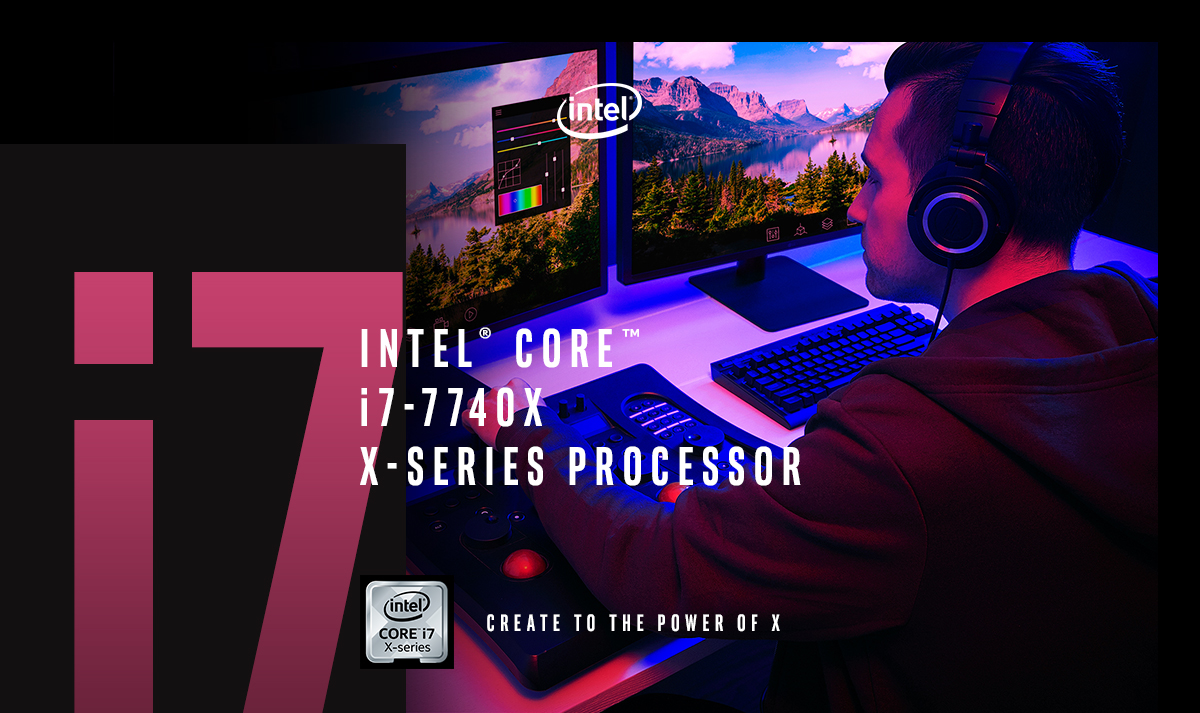 Intel Core i7 X-Series - Core i7-7740X Kaby Lake-X Quad-Core 4.3