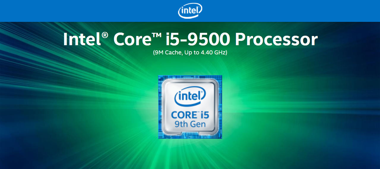 Used - Like New: Intel Core i5 9th Gen - Core i5-9500 Coffee Lake