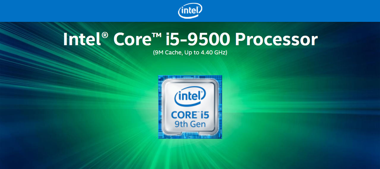 Used - Like New: Intel Core i5 9th Gen - Core i5-9500 Coffee Lake 