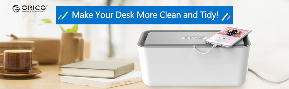  ORICO Desktop Cable Management Box Organizer 