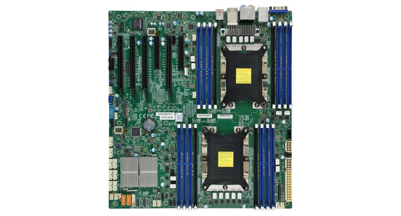 Supermicro Motherboard MBD-X11DAI-N-O Xeon Dual Socket S3647 C621 Max.2TB  PCI Express EATX (MBD-X11DAI-N-O)