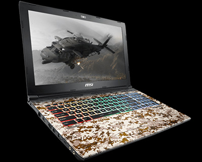 MSI Camo Squad Limited Edition Laptops