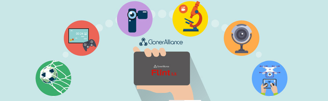  ClonerAlliance Flint LX, 1080p 60fps USB 3.0 HDMI Video Capture  Device with HDMI Out Port. Record Any HDMI Video and Game. Ultra Low  Latency. Support Android, Windows, Mac and Linux. 