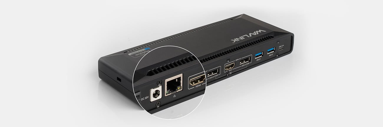 Centro1200 Dual 4K Universal USB-C DisplayLink Docking Station