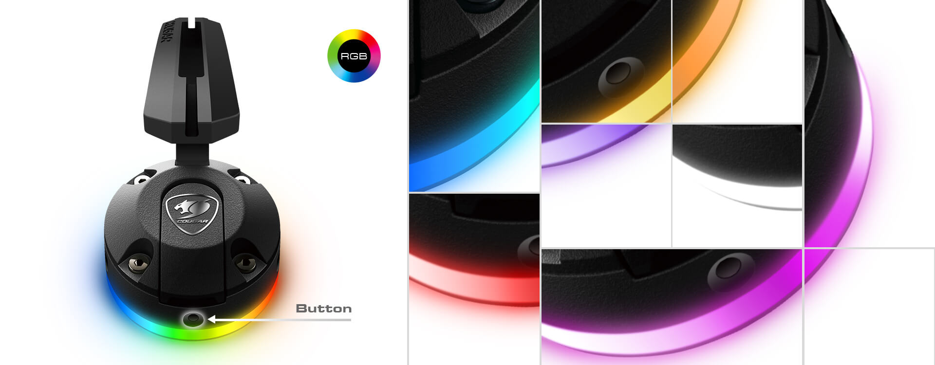 Cougar Bunker RGB Mouse Bungee with 2x USB