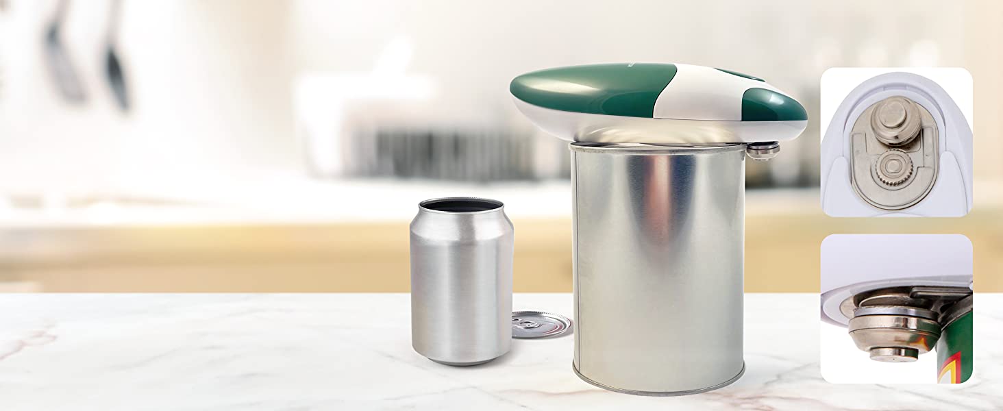 Kitchen Mama Auto 2.0 Electric Can Opener: Upgraded Blade Open