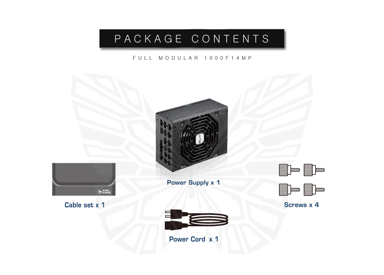SUPER FLOWER　LEADEX PLATINUM SE BLK1000W Super Flower Leadex Platinum 1000W PSU Review | KitGuru