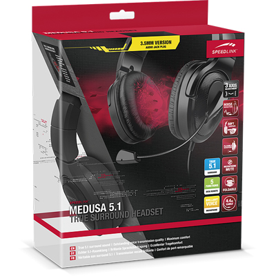 Speedlink MEDUSA 5.1 True Surround Headset