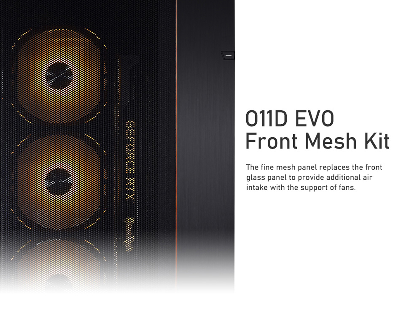 Lian-Li O11 Dynamic EVO Front Mesh Kit (Black)