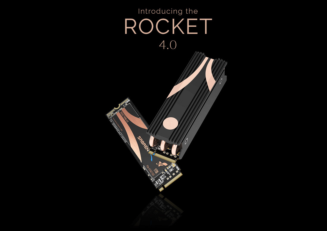 SABRENT 1TB Rocket NVMe 4.0 Gen4 PCIe M.2 Internal SSD Extreme