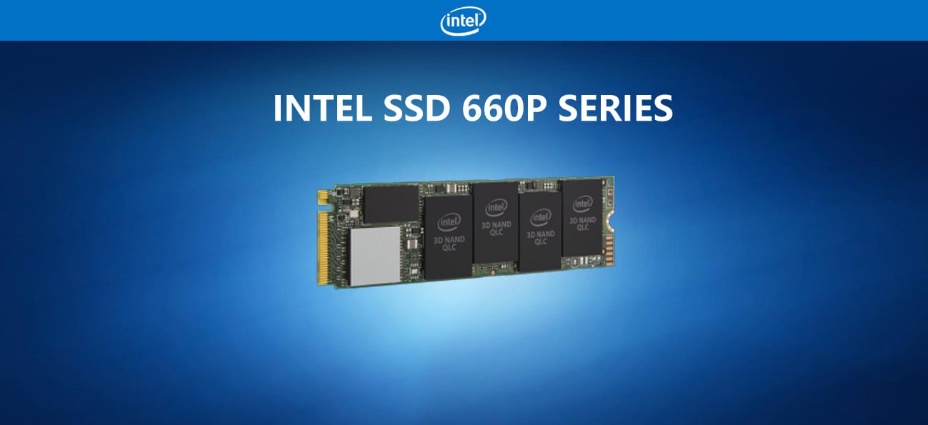 Intel 660p Series M.2 2280 512GB PCIe 3.0 x4, NVMe 3D2 QLC Internal Solid  State Drive (SSD) SSDPEKNW512G8X1