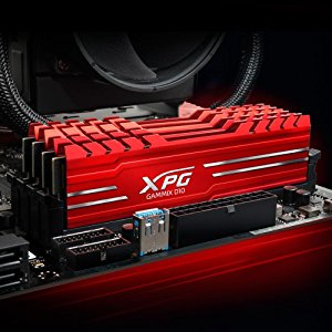 ADATA XPG GAMMIX D10 DDR4-2666 2点セット XPG GAMMIX D10 8GB (2 x 4GB) DDR4 3000 (PC4 24000) Desktop Memory