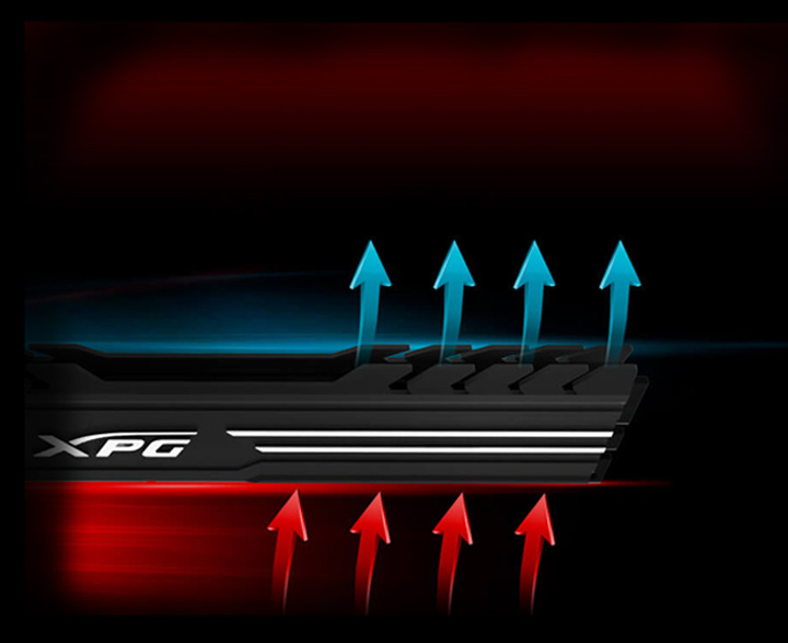 XPG GAMMIX D10 32GB (2 x 16GB) DDR4 3000 (PC4 24000) Desktop