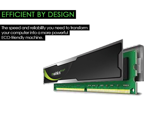 Mushkin Enhanced ECO2 DDR3 SDRAM Desktop Memory 