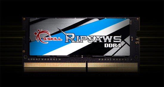 A New Standard of Speed - Ripjaws DDR4 SO-DIMM