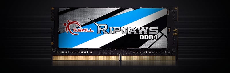 Barrette mémoire 8Go DIMM DDR4 G.Skill PC4-21300 (2666 Mhz) (Noir),  F4-2666C19S-8GNT