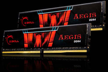 G.Skill Aegis 16 Go (2 x 8 Go) DDR4 3200 MHz CL16 - Mémoire PC - LDLC