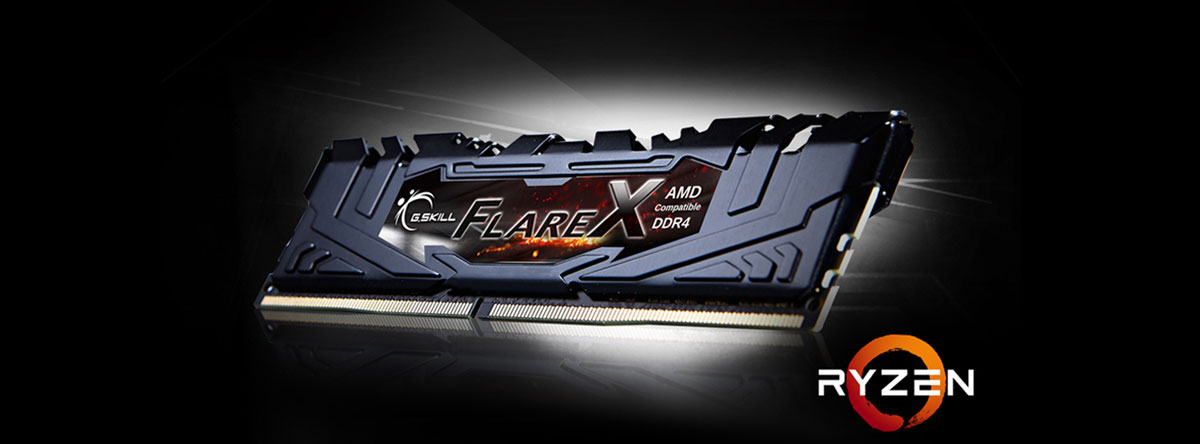 G.SKILL Flare X Series 32GB (4 x 8GB) 288-Pin PC RAM DDR4 3200 