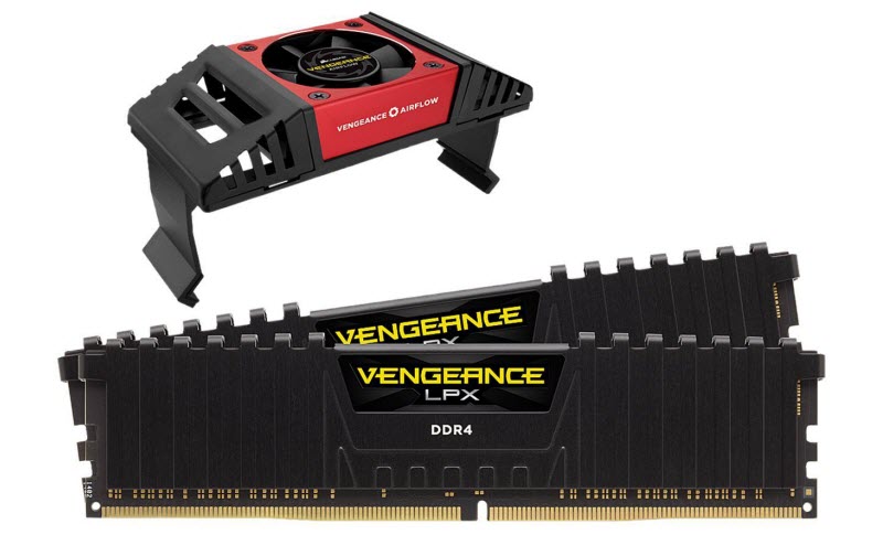 Vengeance LPX DDR4 memory front view