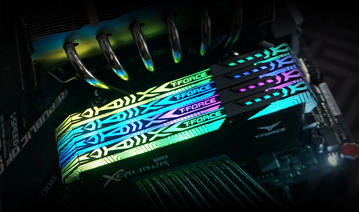NeweggBusiness - Team T-FORCE XCALIBUR RGB 16GB (2 x 8GB) DDR4 